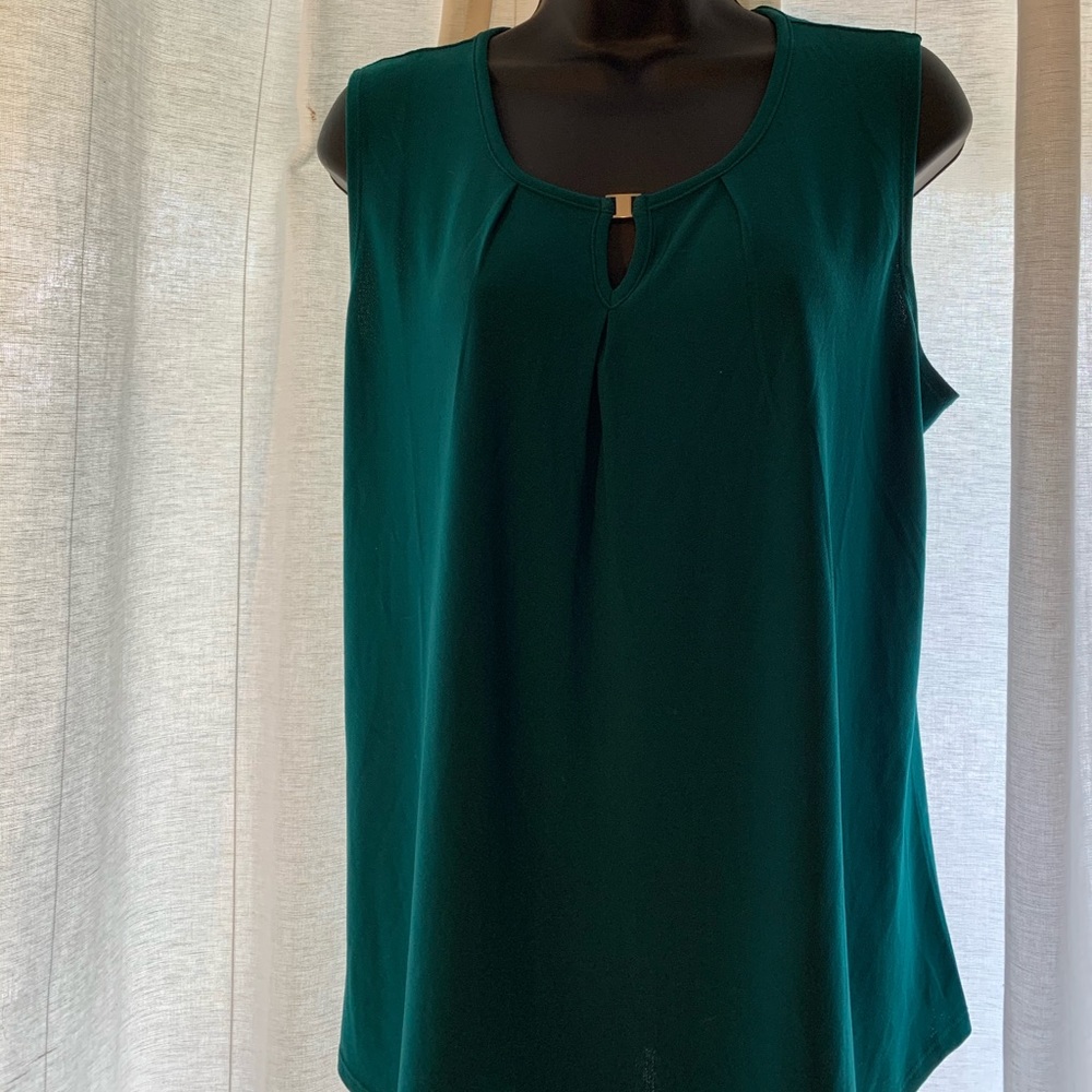 Women’s Turquoise Blouse Tank Top